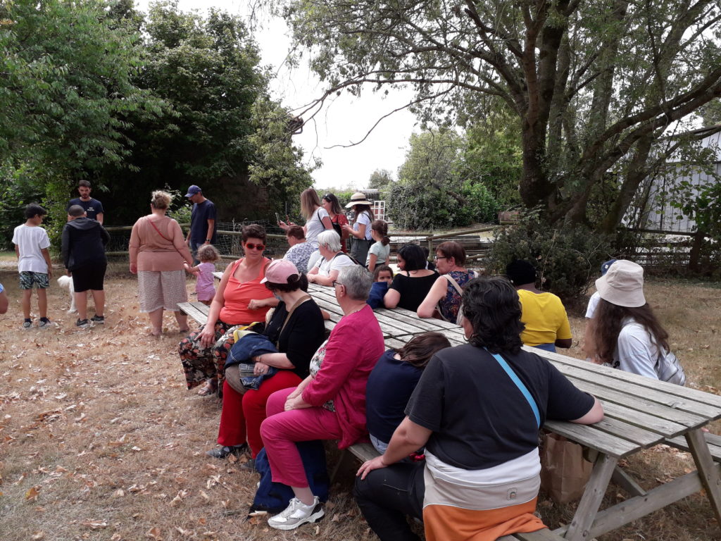 Une sortie famille organisée par l'Archipel, Maison de Quartier Doutre, St Jacques, Nazareth à Angers. Enfants et parents partent ensembles !